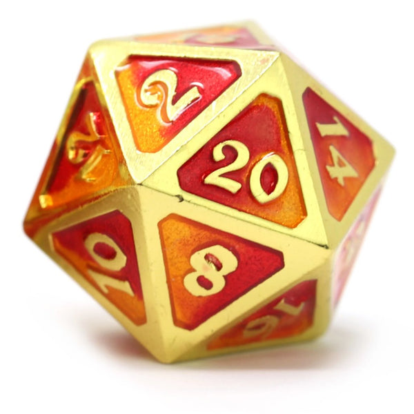 Single d20 - Mythica Spellbinder Phoenix by Die Hard Dice