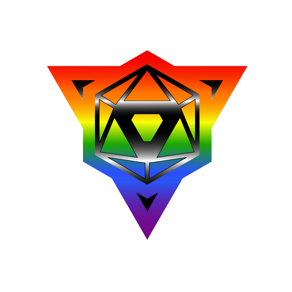 Die Hard Dice Pride Sticker - Ally Version 1