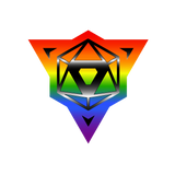 Die Hard Dice Pride Sticker - Ally Version 1