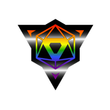Die Hard Dice Pride Sticker - Ally Version 2