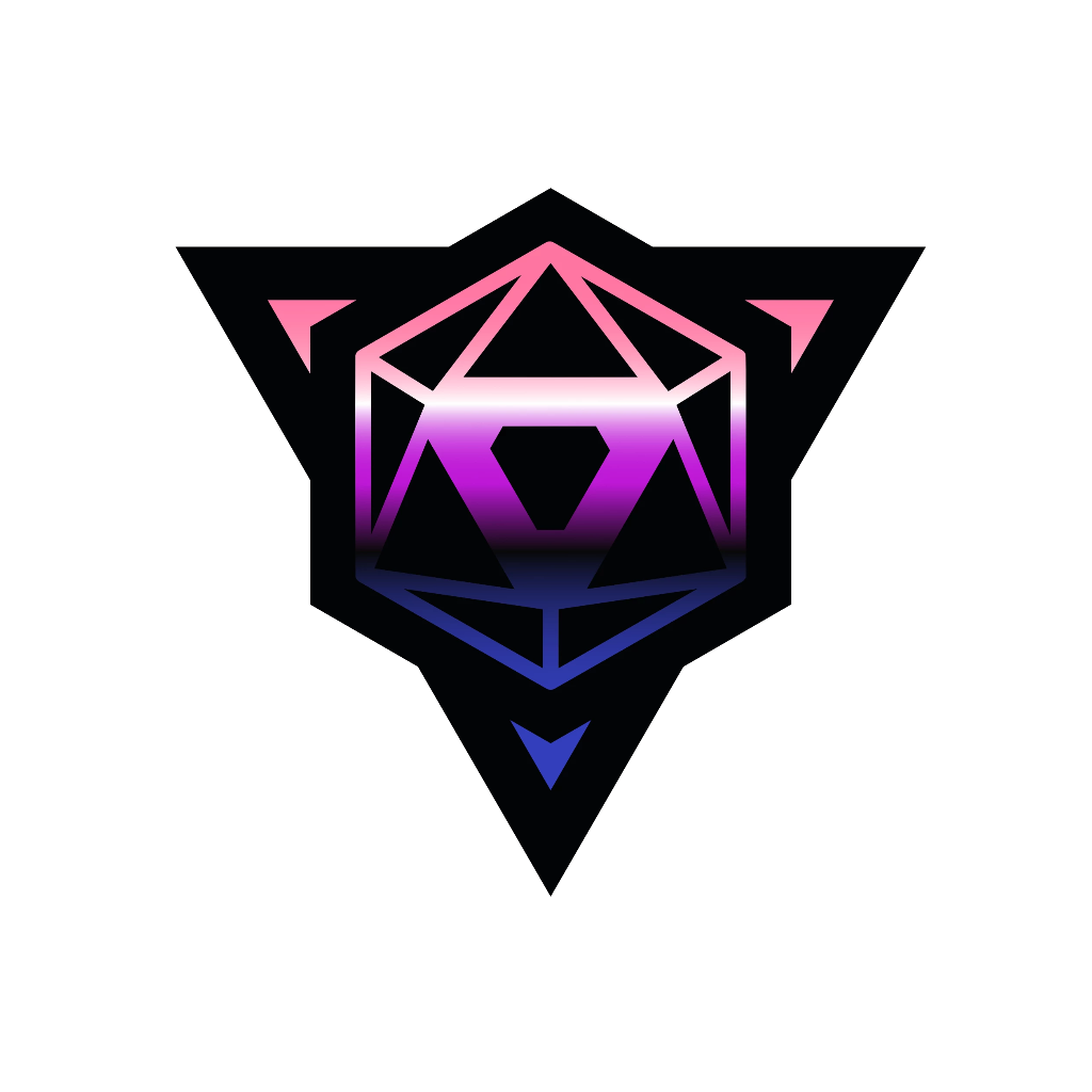 Die Hard Dice Pride Sticker - Gender Fluid