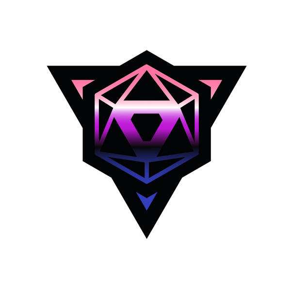 Die Hard Dice Pride Sticker - Gender Fluid