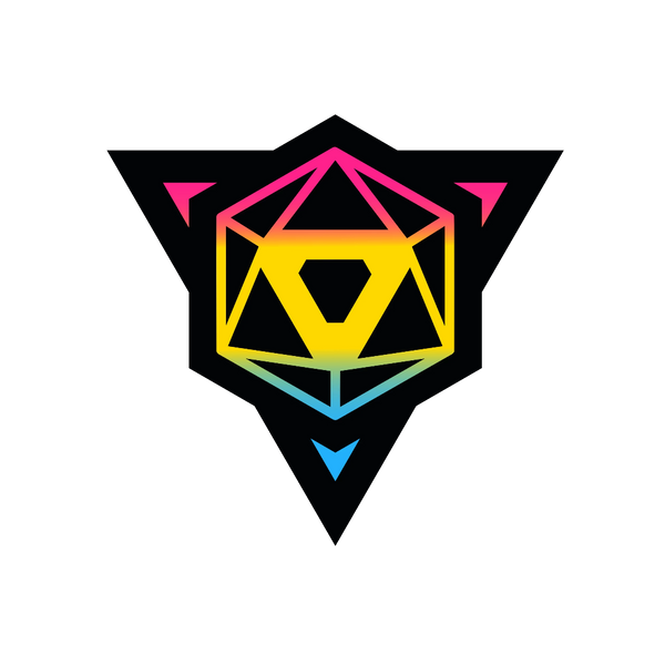 Die Hard Dice Pride Sticker - Pansexual
