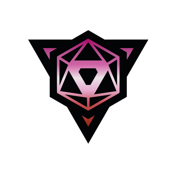 Die Hard Dice Pride Sticker - Lesbian