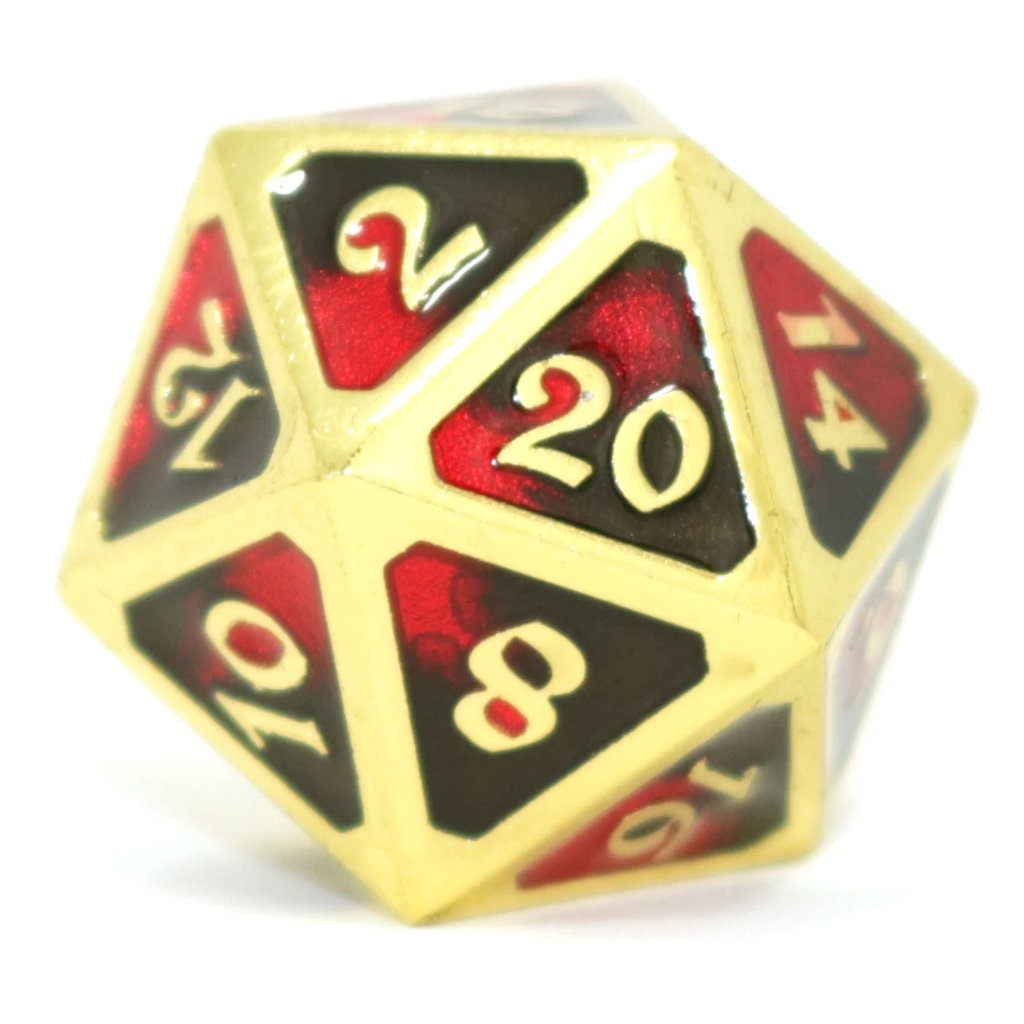 Single d20 - Mythica Dark Arts Bloodbath by Die Hard Dice