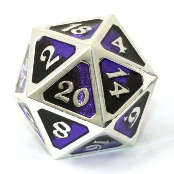 Single d20 - Mythica Dark Arts Malice by Die Hard Dice