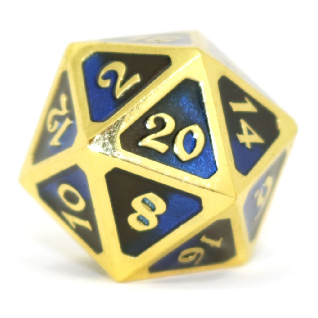 Single d20 - Mythica Dark Arts Undertow by Die Hard Dice