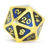Single d20 - Mythica Dark Arts Undertow by Die Hard Dice