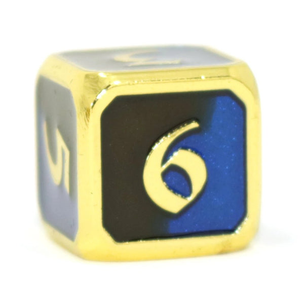 Single d6 - Mythica Dark Arts Undertow by Die Hard Dice