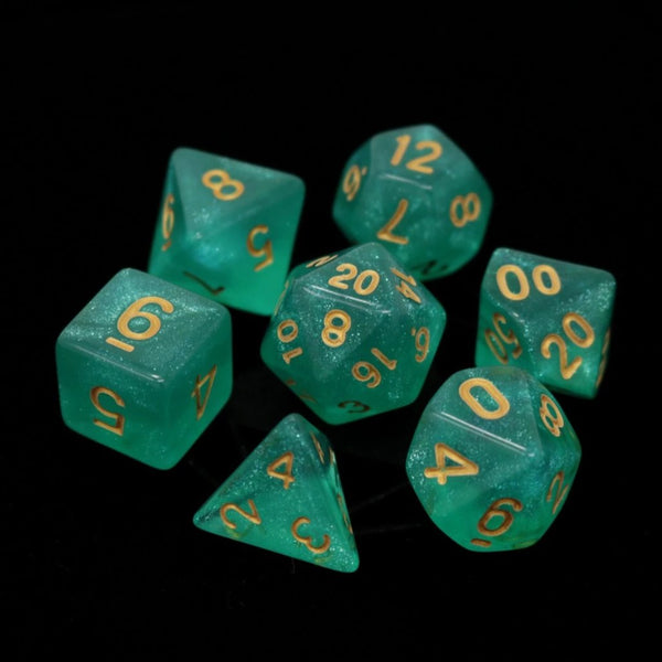 7pc RPG Set - Hakuro with Gold