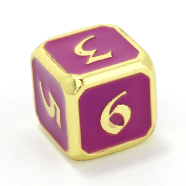 Single d6 - AfterDark Mythica Neon Nightlife by Die Hard Dice