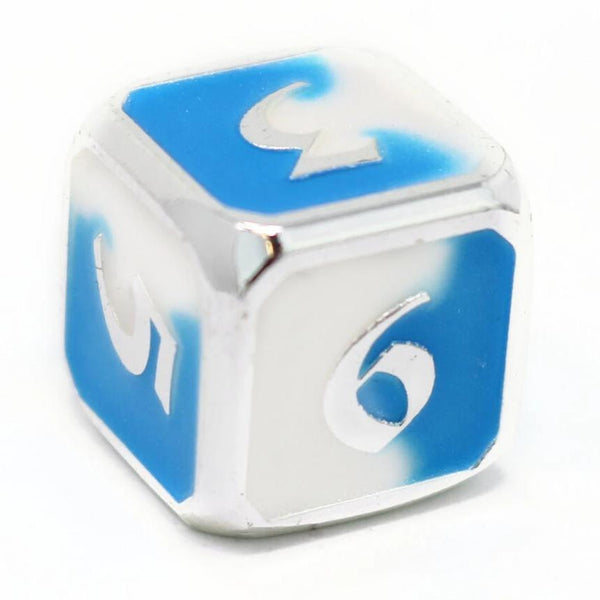 Single d6 - Mythica Spellbinder Polar Vortex by Die Hard Dice