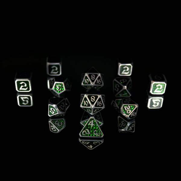11pc RPG Set - Drakona Ventus Chloros