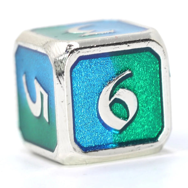 Single d6 - Mythica Spellbinder Gaia by Die Hard Dice