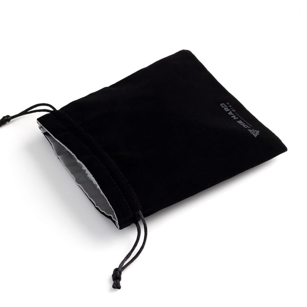 Velvet Dice Bag - Medium Black