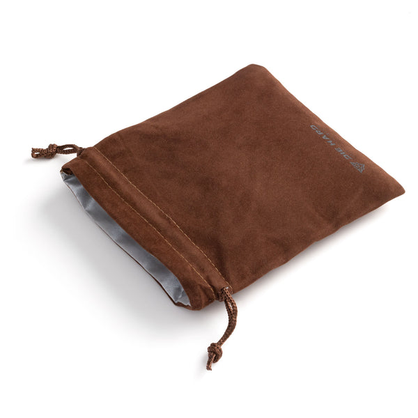 Velvet Dice Bag - Medium Brown