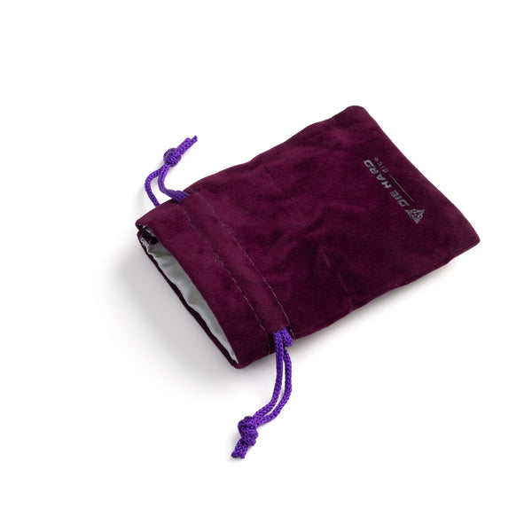 Velvet Dice Bag - Small Purple
