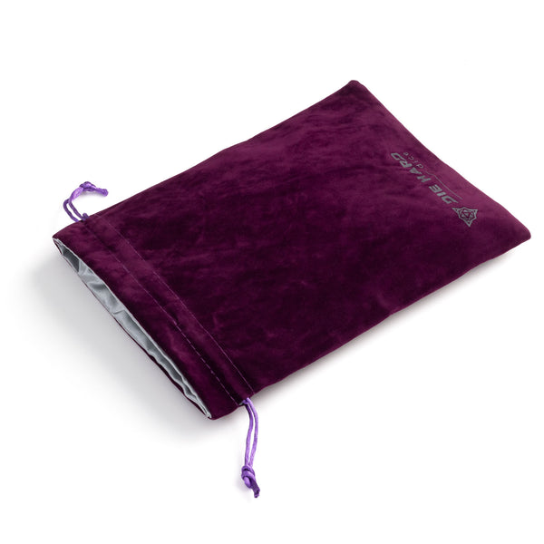 Velvet Dice Bag - Large Purple