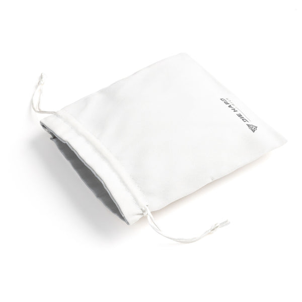 Velvet Dice Bag - Medium White