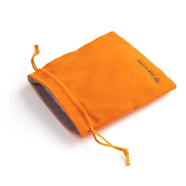 Velvet Dice Bag - Medium Orange