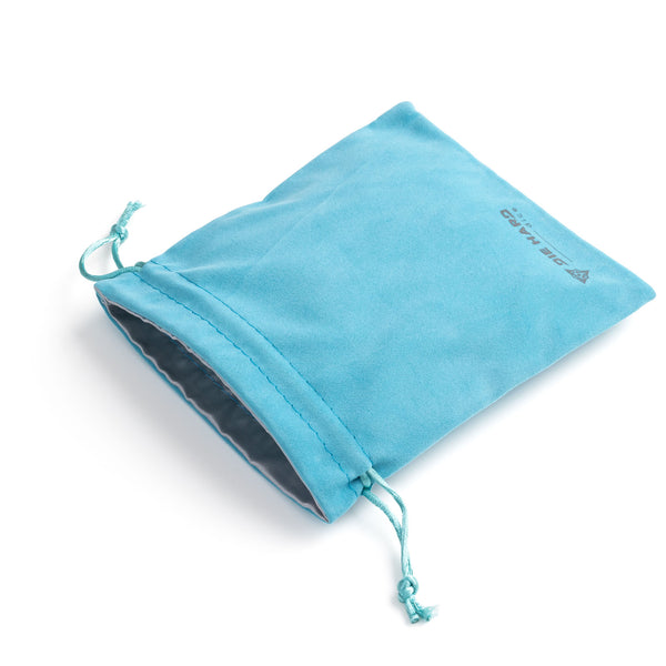 Velvet Dice Bag - Medium Powder Blue