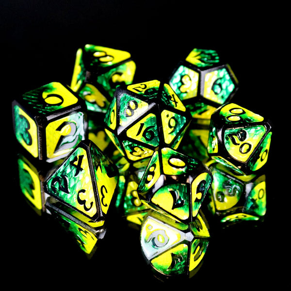 7pc RPG Set - Drakona Embers Bacu
