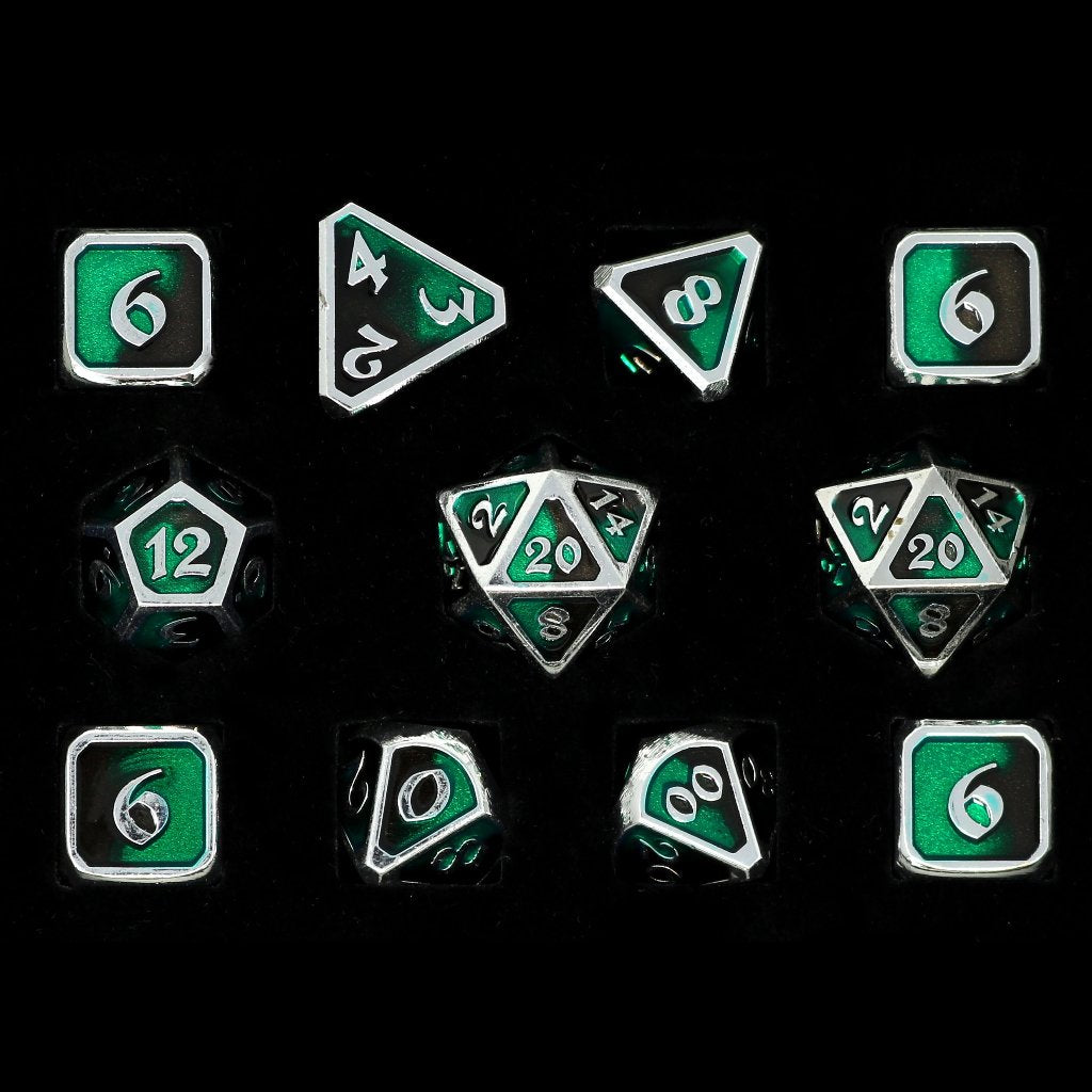 11 Piece RPG Set - Mythica Dark Arts Blight by Die Hard Dice