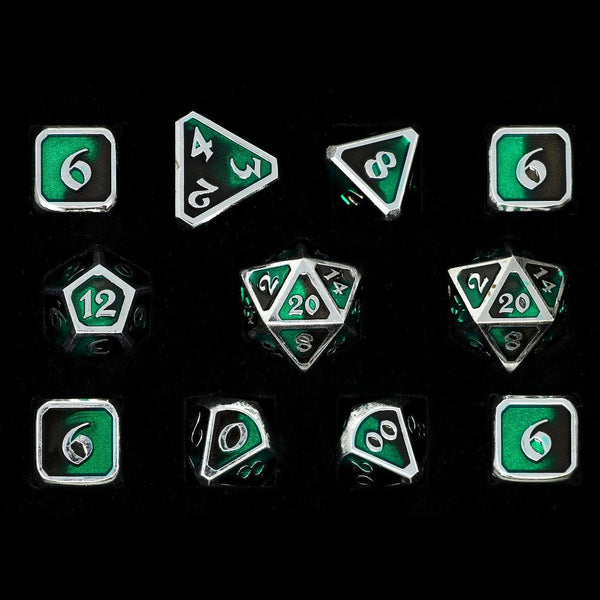 11 Piece RPG Set - Mythica Dark Arts Blight by Die Hard Dice
