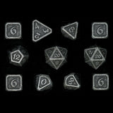 11 Piece RPG Set - Mythica Dark Iron by Die Hard Dice