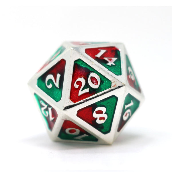 Single d20 - Mythica Spellbinder Holly Daze by Die Hard Dice