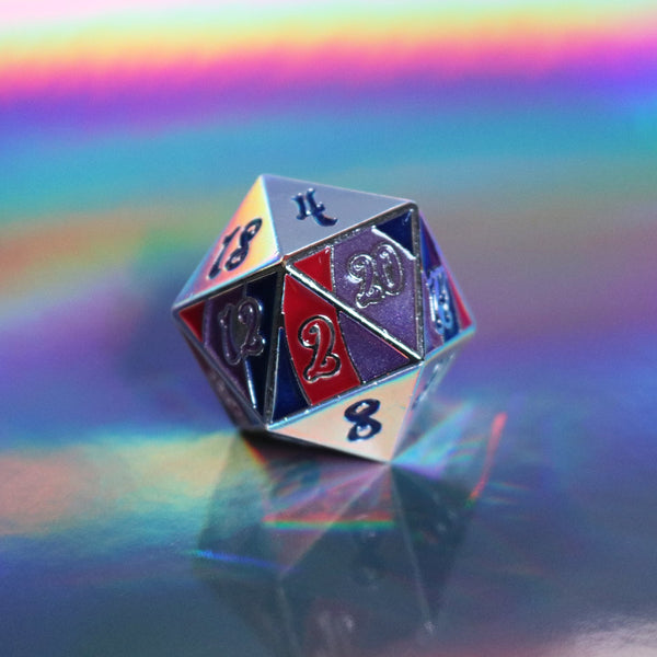 Horizon Dire d20 - Bisexual Pride