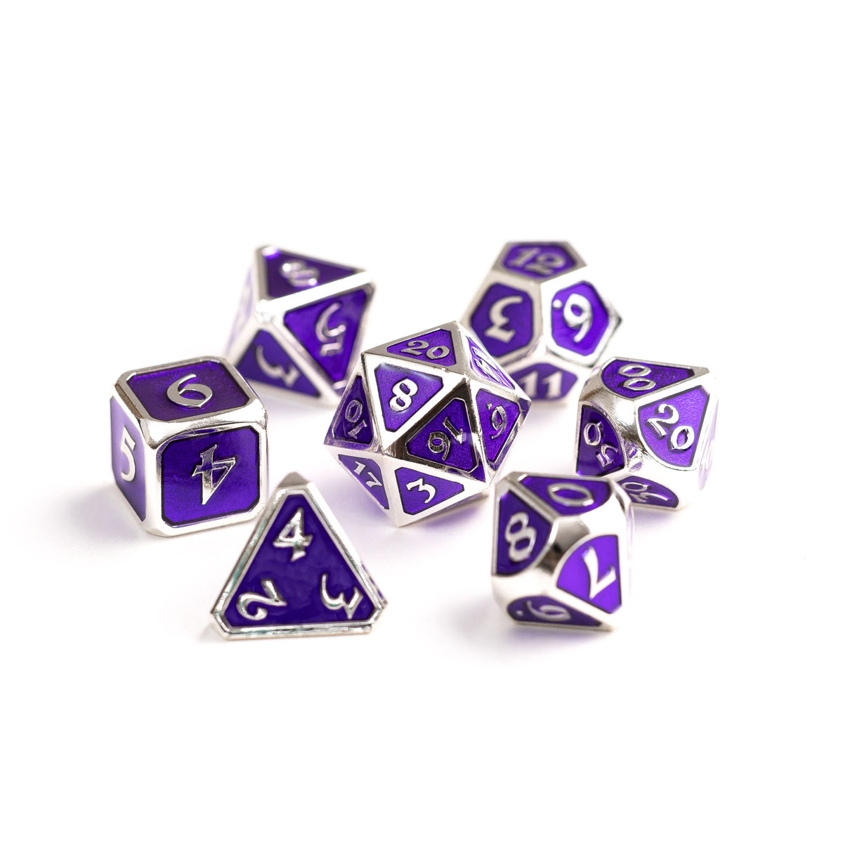 7pc RPG Set - Mythica Platinum Amethyst