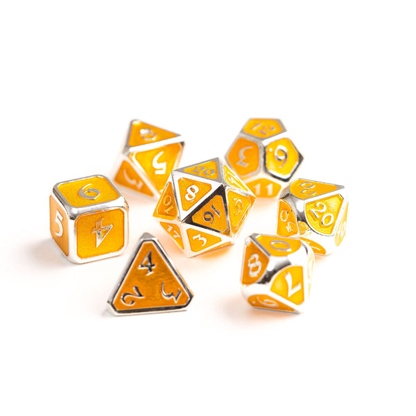 7pc RPG Set - Mythica Platinum Citrine