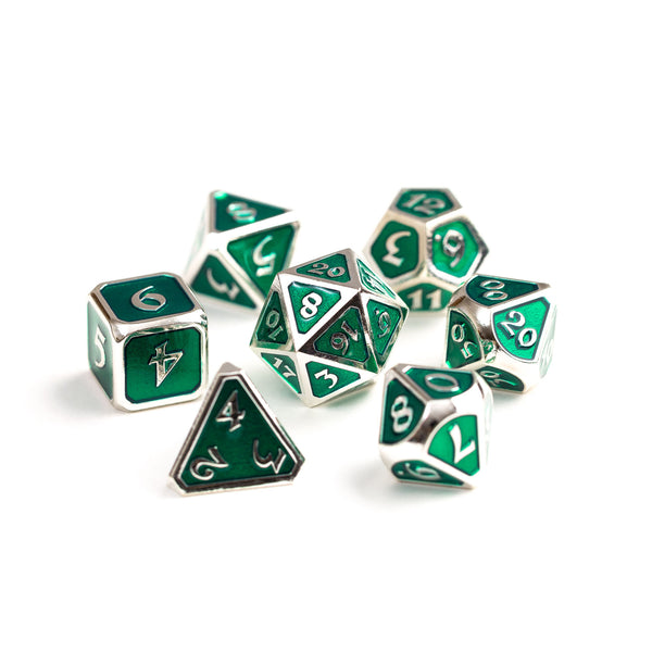 7pc RPG Set - Mythica Platinum Emerald