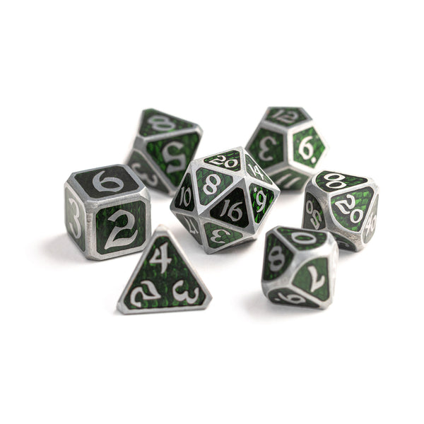 7pc RPG Set - Drakona Ventus Chloros
