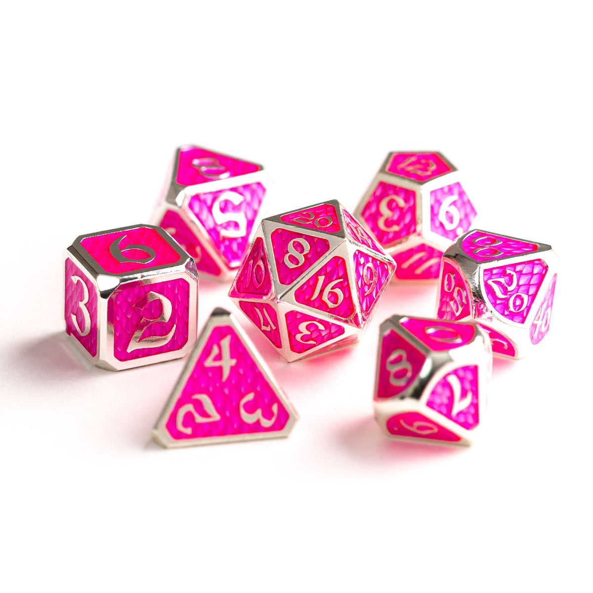 7pc RPG Set - AfterDark Drakona Aragonite