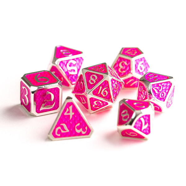 7pc RPG Set - AfterDark Drakona Aragonite