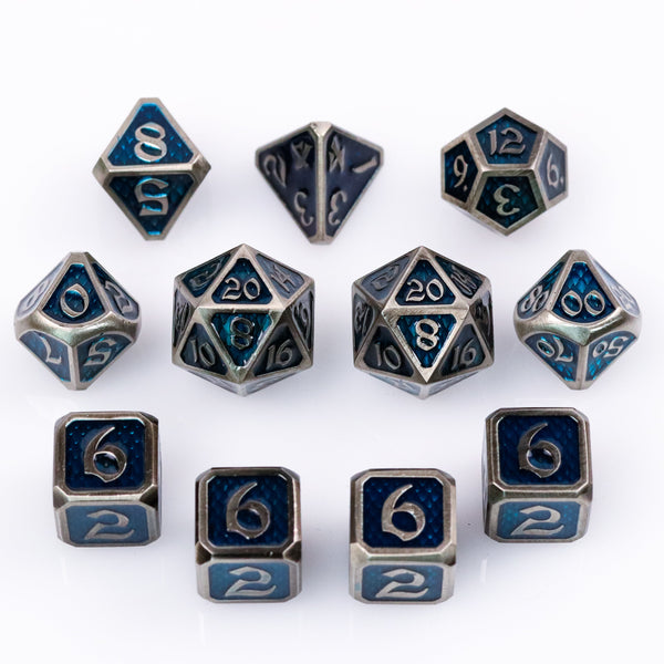 11pc RPG Set - Drakona Gemtooth - Batholain