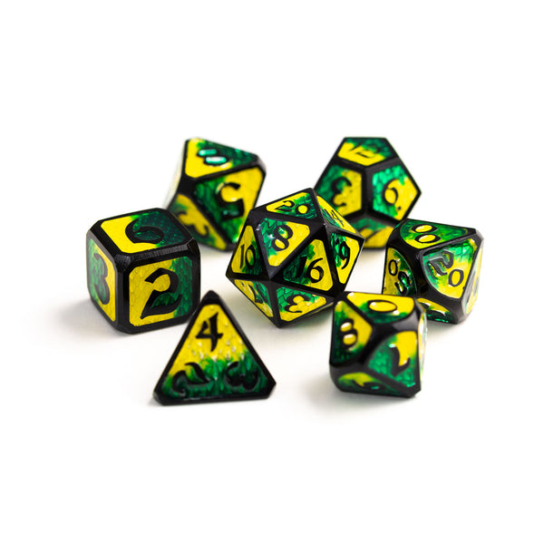 7pc RPG Set - Drakona Embers Bacu