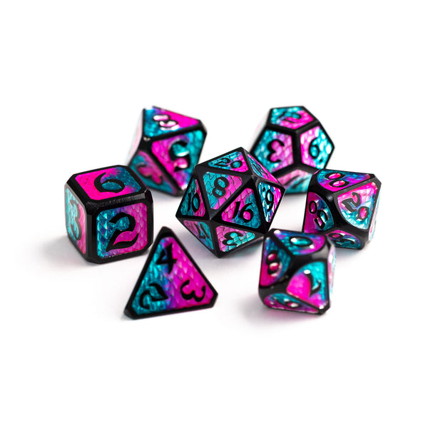 7pc RPG Set - Drakona Embers Cazn