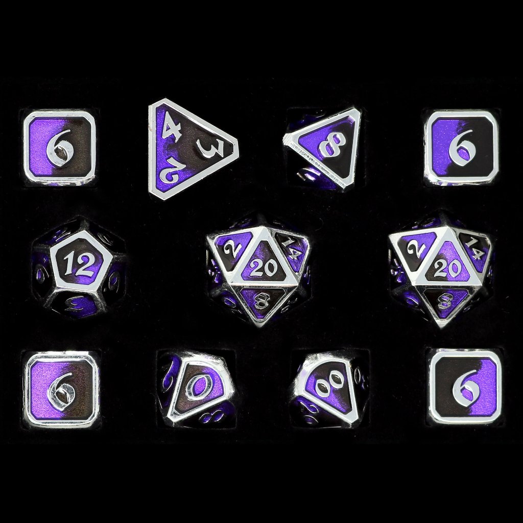 11 Piece RPG Set - Mythica Dark Arts Malice by Die Hard Dice