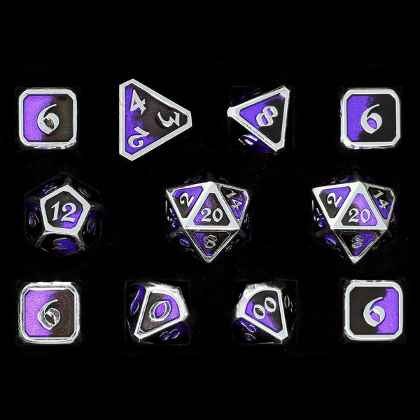 11 Piece RPG Set - Mythica Dark Arts Malice by Die Hard Dice