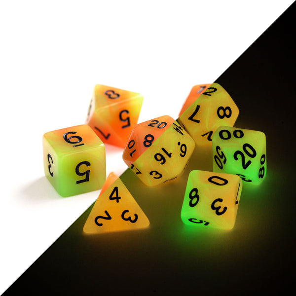 7pc RPG Set - Glow-in-the-Dark - Poison Ivy