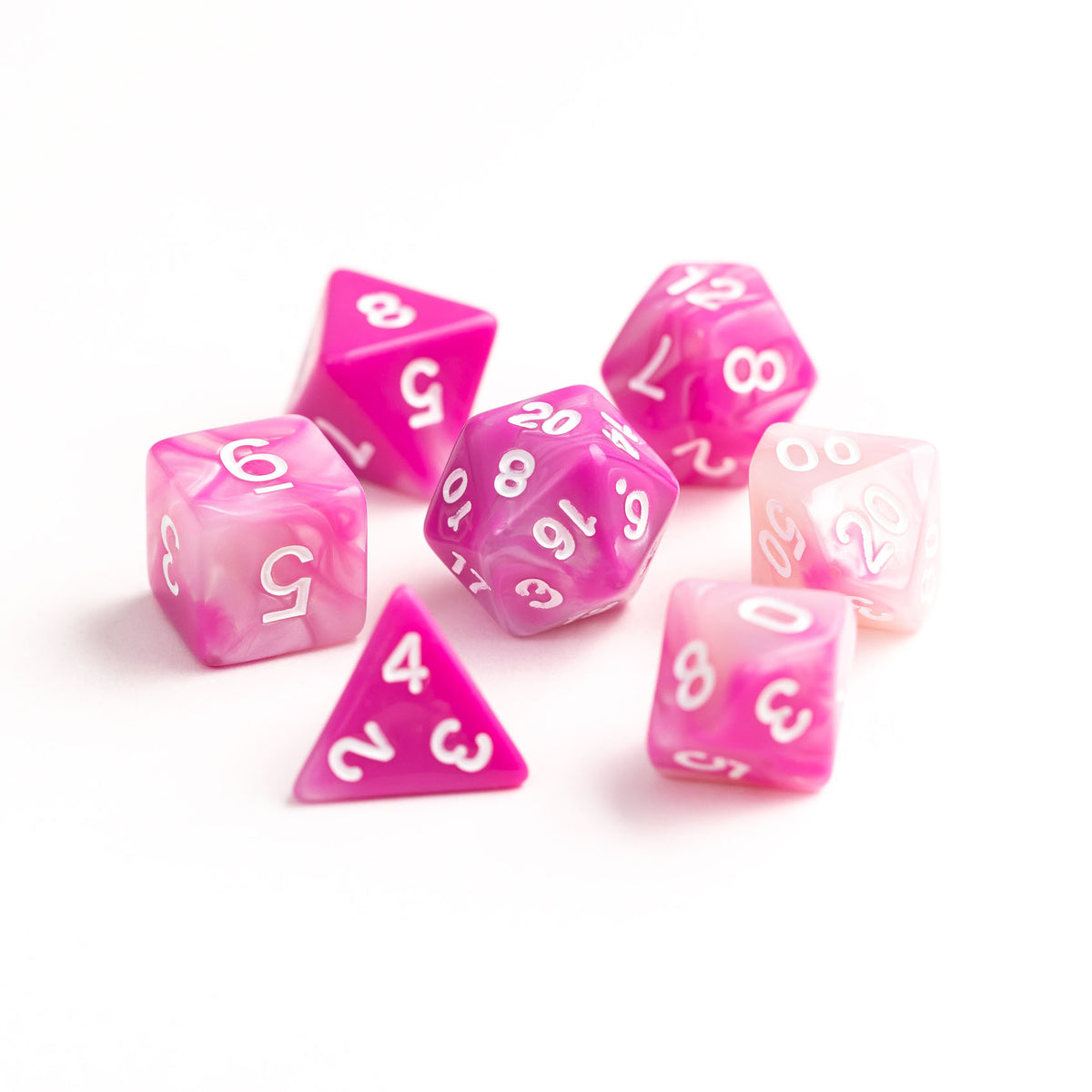 7pc RPG Set - Tickled Pink