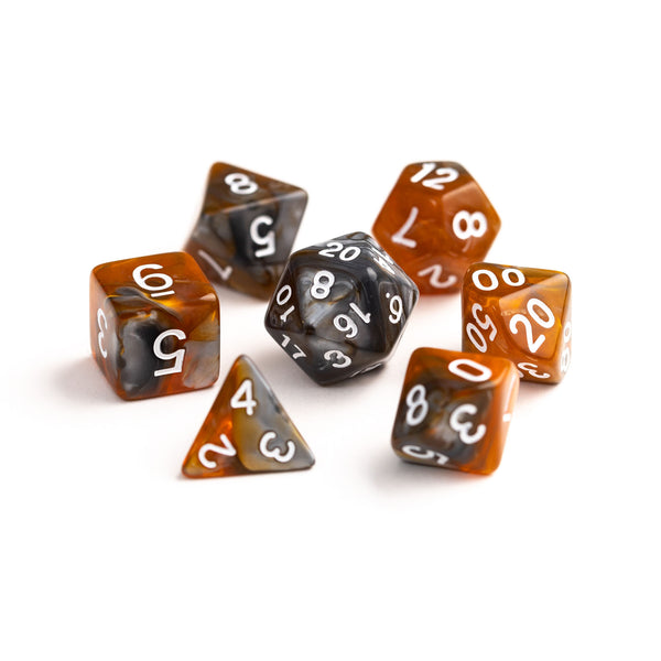 7pc RPG Set - Amber Shard