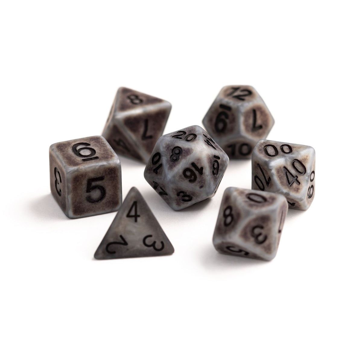 7pc RPG Set - Stone Ancient