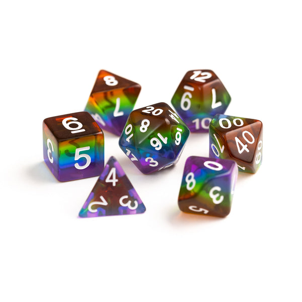 7pc RPG Set - Prismatic Rainbow