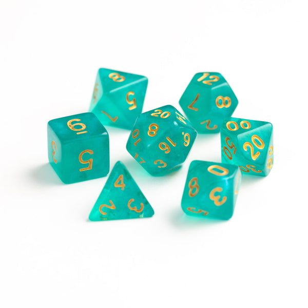 7pc RPG Set - Hakuro with Gold