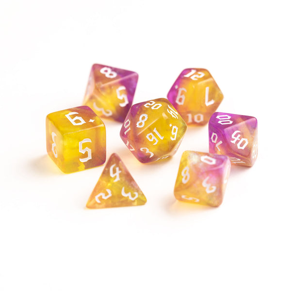 7pc RPG Set - Golden Faith