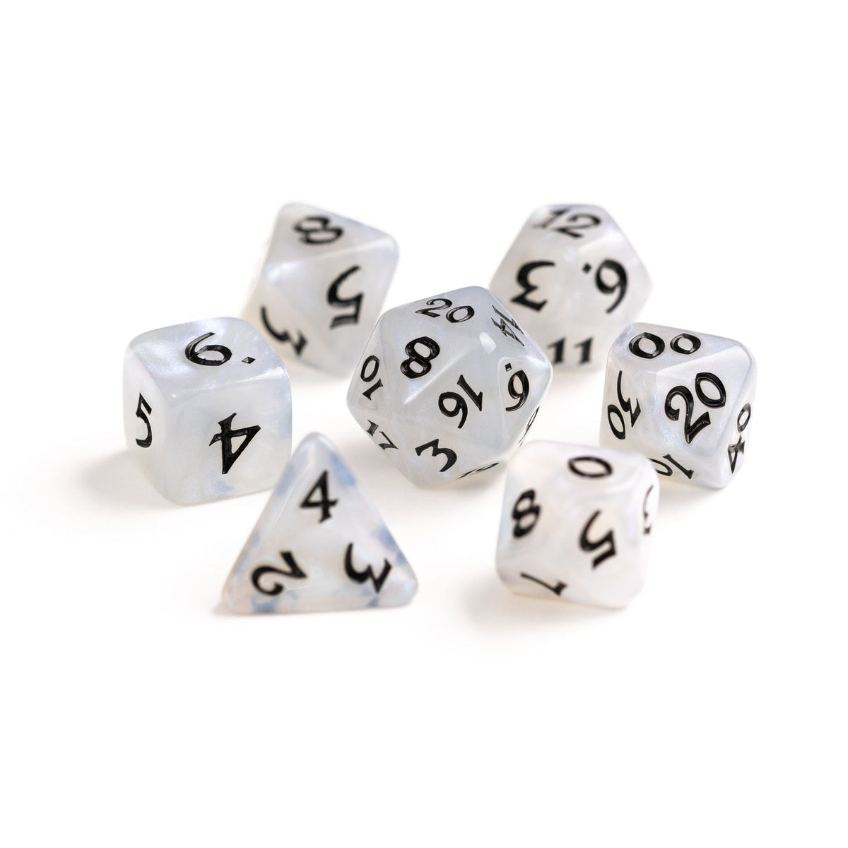 7pc RPG Set - Elessia Kybr - Peace with Black
